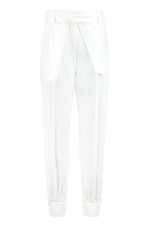 Eburnea cotton-twill bush-trousers-0